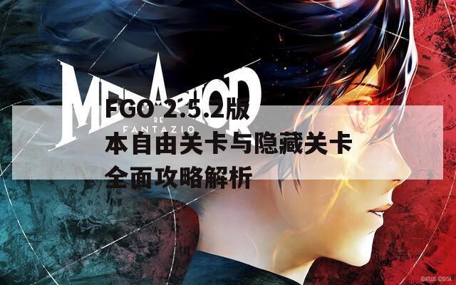 FGO 2.5.2版本自由關(guān)卡與隱藏關(guān)卡全面攻略解析