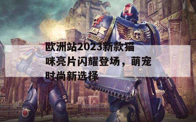 歐洲站2023新款貓咪亮片閃耀登場(chǎng)，萌寵時(shí)尚新選擇