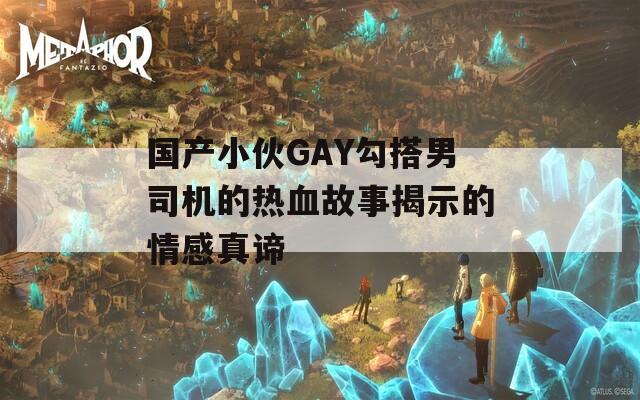 國(guó)產(chǎn)小伙GAY勾搭男司機(jī)的熱血故事揭示的情感真諦