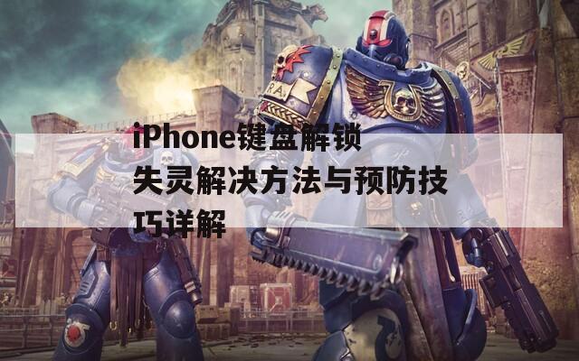 iPhone鍵盤解鎖失靈解決方法與預(yù)防技巧詳解