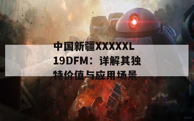 中國新疆XXXXXL19DFM：詳解其獨特價值與應(yīng)用場景